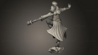 Figurines of people (Monk Set, STKH_2326) 3D models for cnc