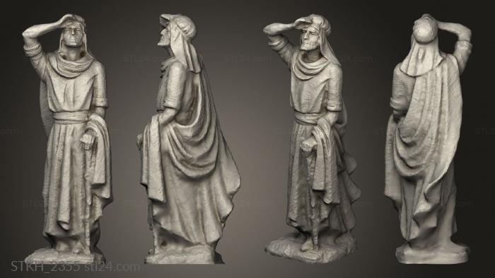 Figurines of people (Nativities joseph, STKH_2355) 3D models for cnc