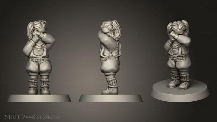 Figurines of people (Orphanage CRYING CHILD VVM, STKH_2448) 3D models for cnc