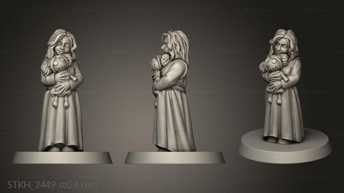 Figurines of people (Orphanage CUTE CHILD VVM, STKH_2449) 3D models for cnc