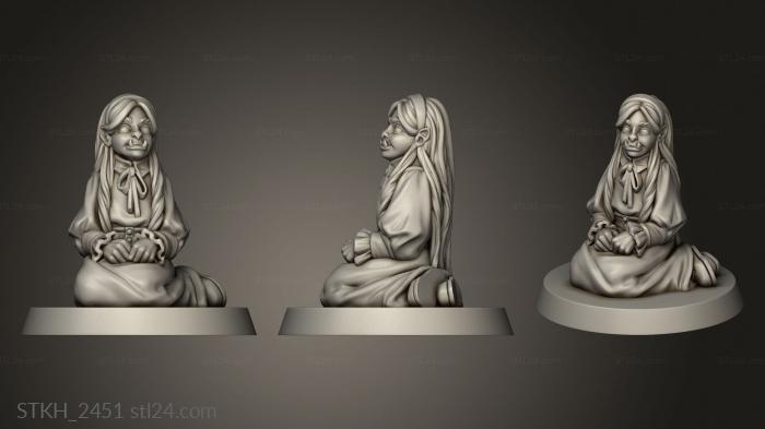 Figurines of people (Orphanage LITTLE CHILD, STKH_2451) 3D models for cnc