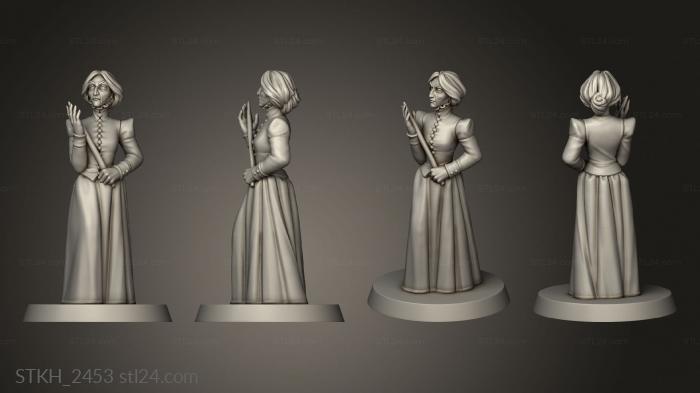Figurines of people (Orphanage MISTRESS VVM, STKH_2453) 3D models for cnc