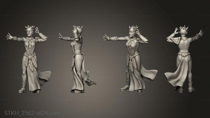 Figurines of people (Rancor Controller Nightsister Witch, STKH_2562) 3D models for cnc