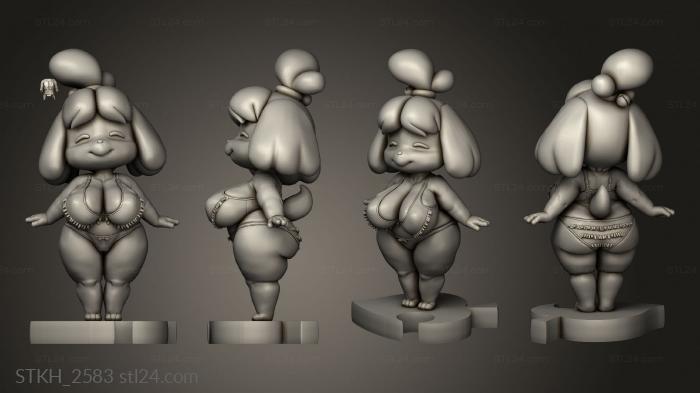 Figurines of people (Reward Isabelle, STKH_2583) 3D models for cnc