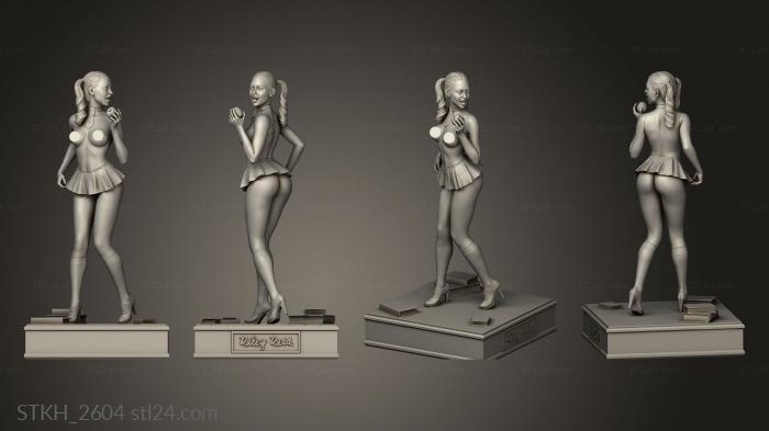 Figurines of people (Riley Reid NSFW apple, STKH_2604) 3D models for cnc