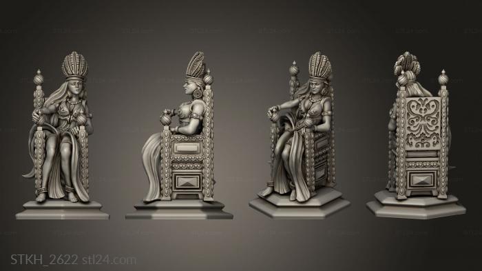 Figurines of people (Rough and Tumble Rough Horde queen, STKH_2622) 3D models for cnc