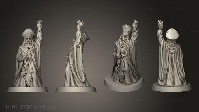 Figurines of people (SACRIFICERS, STKH_2630) 3D models for cnc
