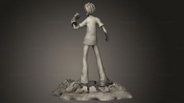 Figurines of people (SHAGGY, STKH_2718) 3D models for cnc