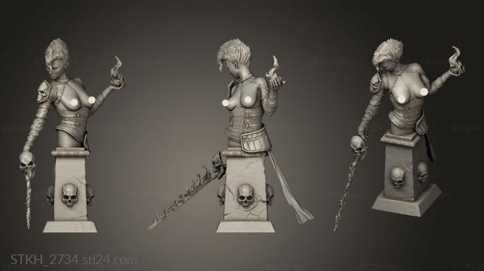 Figurines of people (Sheyka, STKH_2734) 3D models for cnc