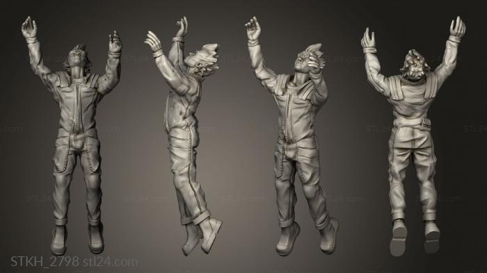 Figurines of people (SS SG Sleipnir Crew Stretch Goals Daz Zero, STKH_2798) 3D models for cnc