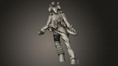 Figurines of people (Vault Zombie Comic Con Cosplay Zombies Sonic Runner, STKH_3061) 3D models for cnc