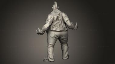 Figurines of people (Vault Zombie Fatty, STKH_3063) 3D models for cnc