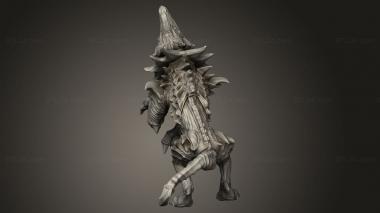 Figurines of people (Vultures Horde hounds the wormhole hound, STKH_3100) 3D models for cnc