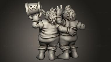 Figurines of people (Warhammer, STKH_3155) 3D models for cnc