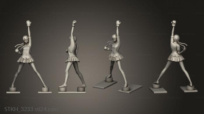 Figurines of people (Xiaoyu King Eyelashes, STKH_3233) 3D models for cnc