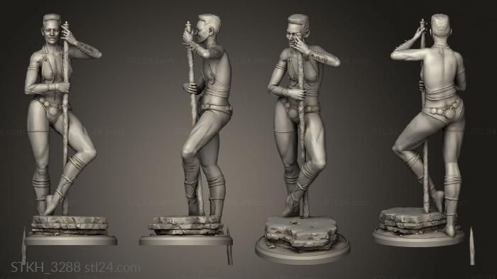 Figurines of people (Zula THE thief Conan, STKH_3288) 3D models for cnc