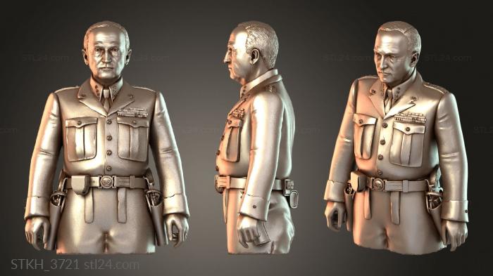 Статуэтки люди (STKH_3721) 3D модель для ЧПУ станка