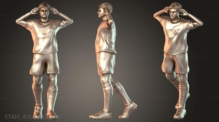 Статуэтки люди (STKH_4054) 3D модель для ЧПУ станка