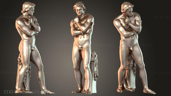 Статуэтки люди (STKH_4266) 3D модель для ЧПУ станка