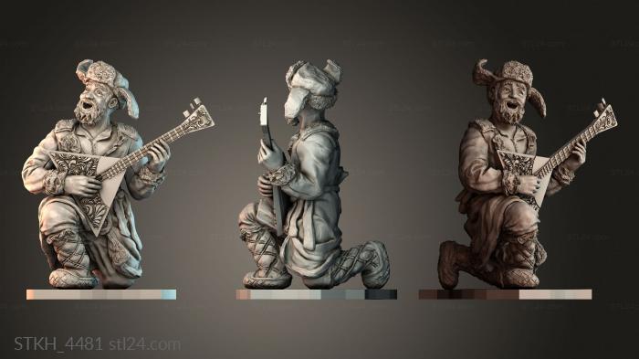 Figurines of people (STKH_4481) 3D models for cnc