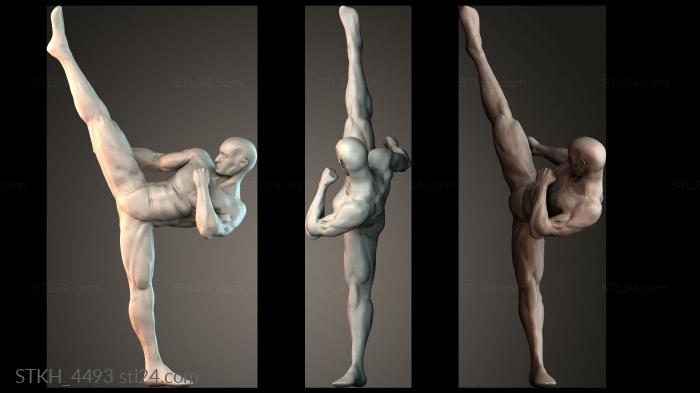 Figurines of people (STKH_4493) 3D models for cnc