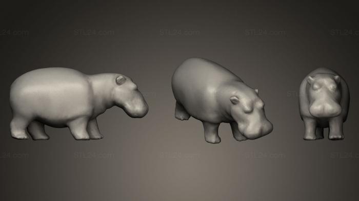 Hippopotamus figure