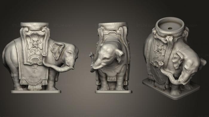 Держатель чайной лампы Слон