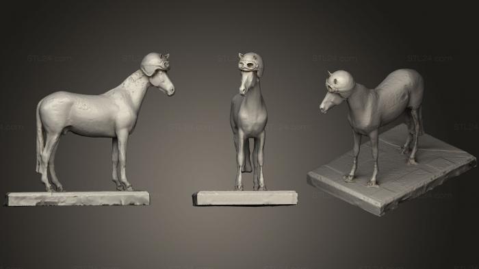 Статуэтки животных (Райо Ли Мак Кензи, STKJ_1391) 3D модель для ЧПУ станка
