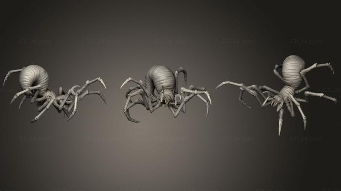 Animal figurines (Cave Spider 1, STKJ_1998) 3D models for cnc