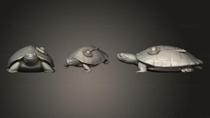 Статуэтки животных (Коко Джамбо, STKJ_2034) 3D модель для ЧПУ станка