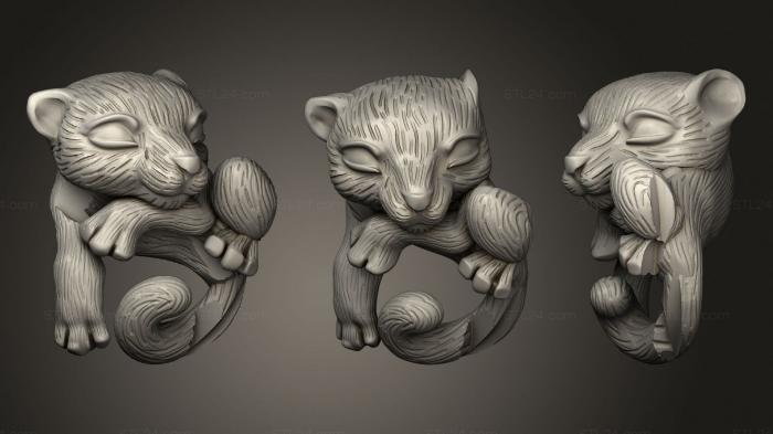 Animal figurines (Dreams pendant, STKJ_2136) 3D models for cnc