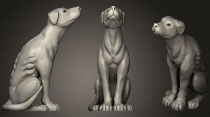 Figurine of Wondrous Power Onyx Dog