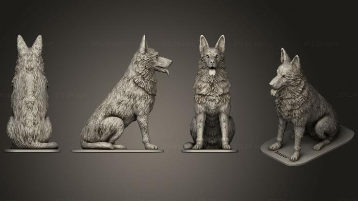 Статуэтки животных (Эффектный Джофо Киран3, STKJ_2481) 3D модель для ЧПУ станка