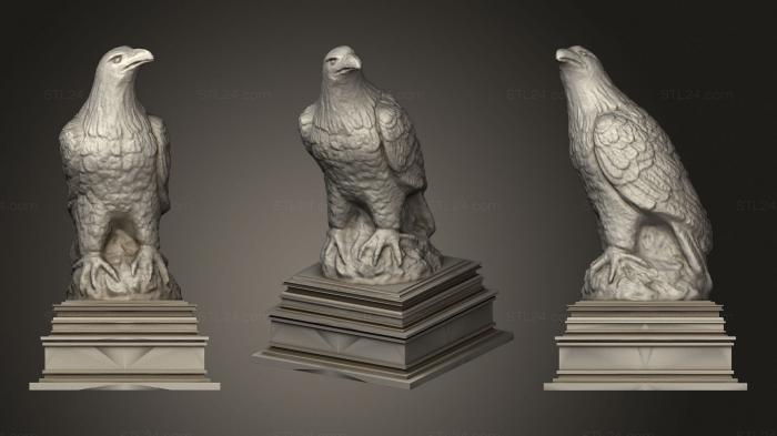 Статуэтки животных (Статуя, STKJ_2496) 3D модель для ЧПУ станка