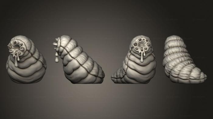 Статуэтки животных (Древний Человек 025, STKJ_2608) 3D модель для ЧПУ станка