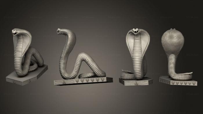 Animal figurines (Anubis Shrine, STKJ_2612) 3D models for cnc