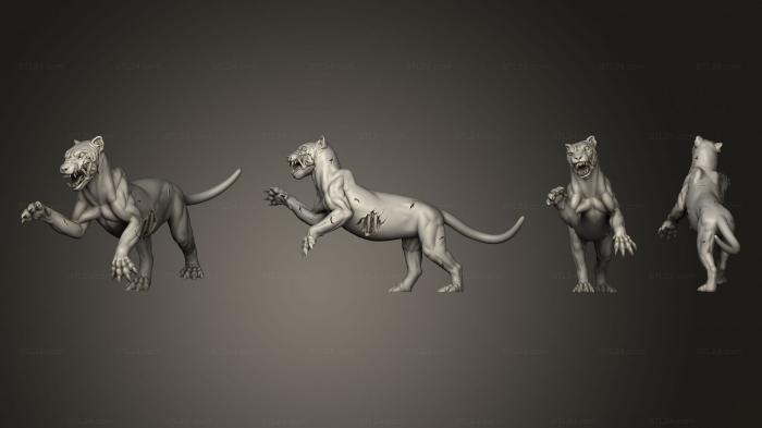 Animal figurines (Beast 2, STKJ_2645) 3D models for cnc