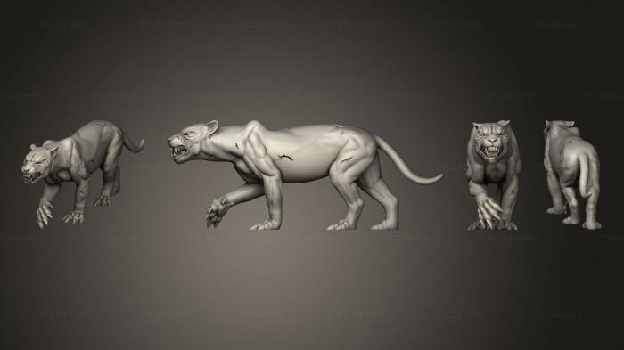 Animal figurines (Beast 3, STKJ_2646) 3D models for cnc