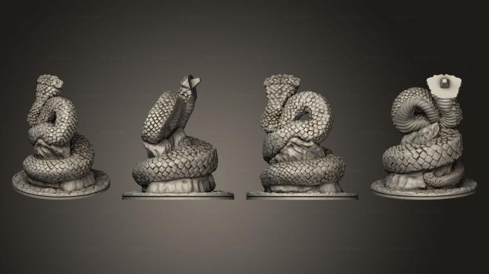Animal figurines (Body Based, STKJ_2665) 3D models for cnc