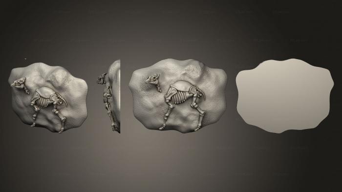 Статуэтки животных (Верблюд 02, STKJ_2676) 3D модель для ЧПУ станка