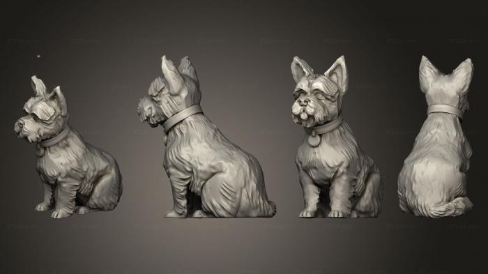 Animal figurines (christmastree 003, STKJ_2712) 3D models for cnc