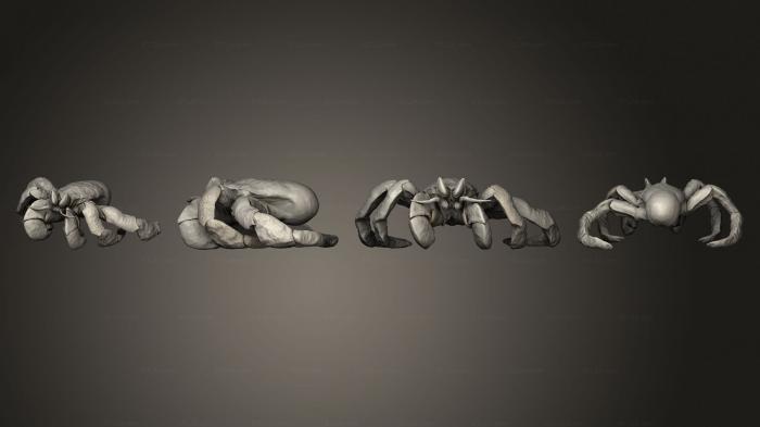 Animal figurines (Crab, STKJ_2721) 3D models for cnc