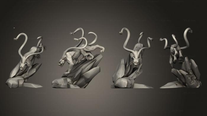 Статуэтки животных (Флудилия, STKJ_2807) 3D модель для ЧПУ станка