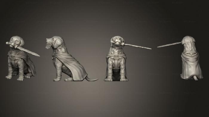 Animal figurines (Hecks Hecksblade Pose 2 02 Blade Mouth, STKJ_2883) 3D models for cnc