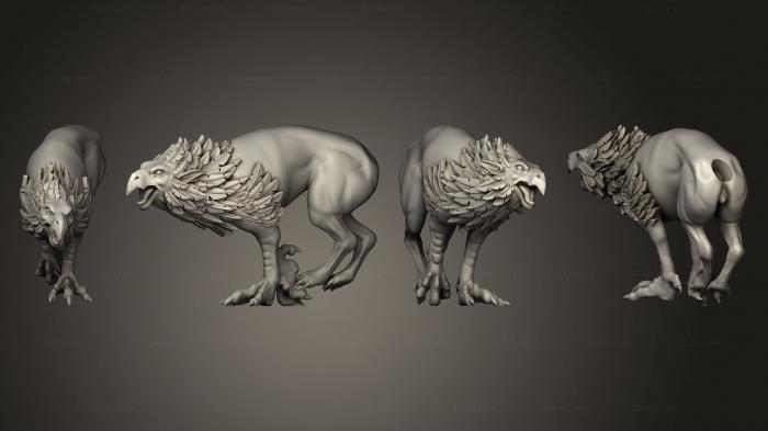 Animal figurines (Imperial Kindred Cataphract, STKJ_2916) 3D models for cnc