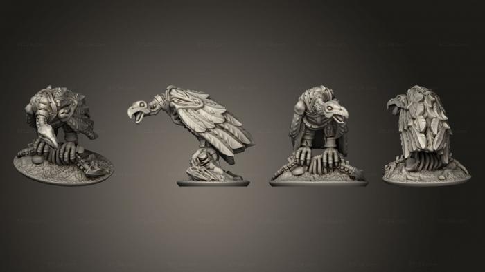 Animal figurines (King of Sands Carrion 02, STKJ_2929) 3D models for cnc