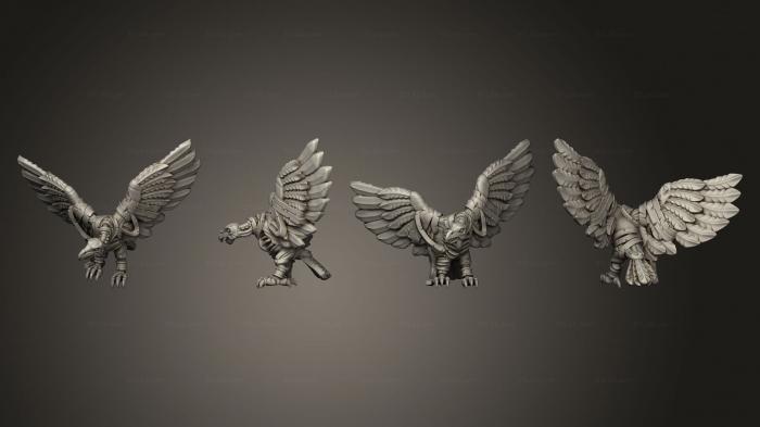 Animal figurines (King of Sands Carrion 04, STKJ_2931) 3D models for cnc