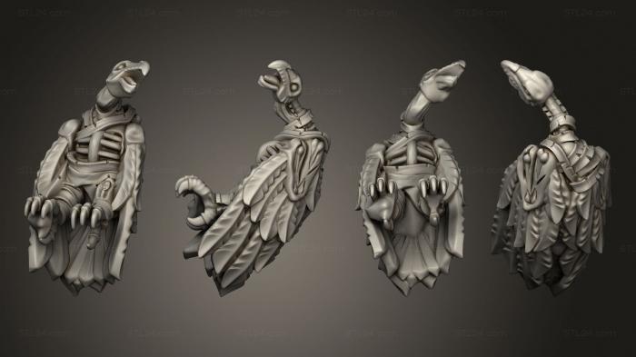 Animal figurines (King of Sands Carrion 05, STKJ_2932) 3D models for cnc