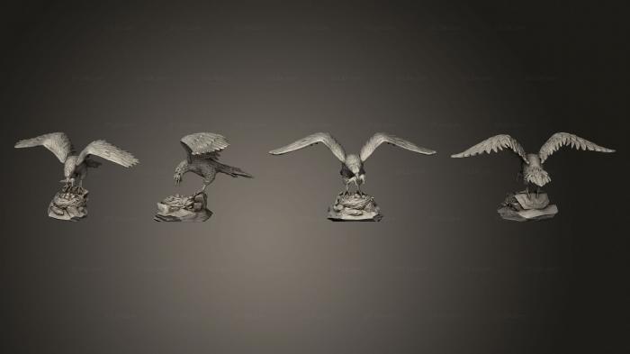 Статуэтки животных (Рок Взрослый Огромный 02, STKJ_3047) 3D модель для ЧПУ станка