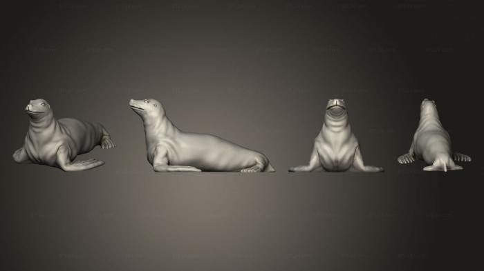 Статуэтки животных (Печать на основе 003, STKJ_3066) 3D модель для ЧПУ станка